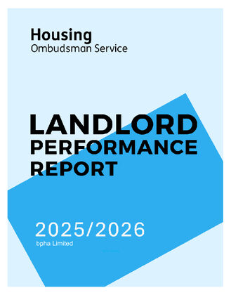 2025/2026 Landlord Performance report